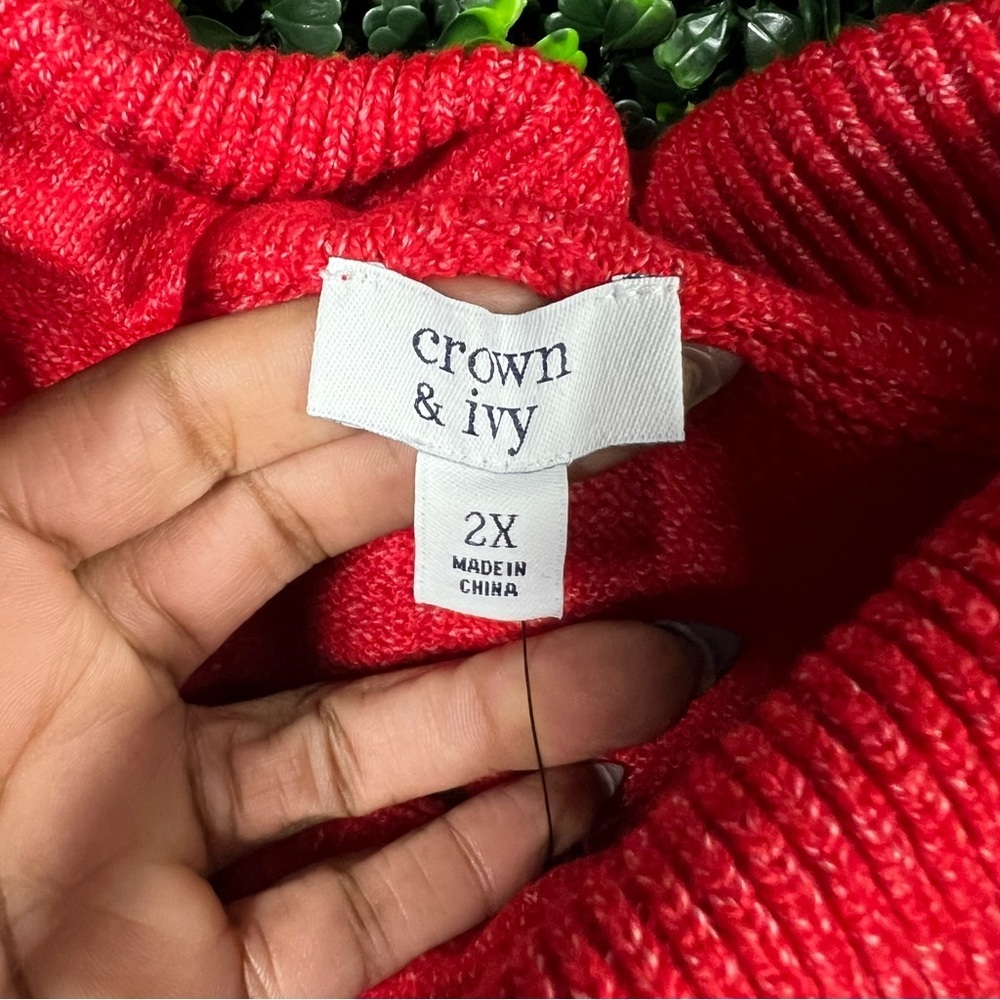 CROWN & IVY | Pearl Embellished Sweater - Picture 7 of 10